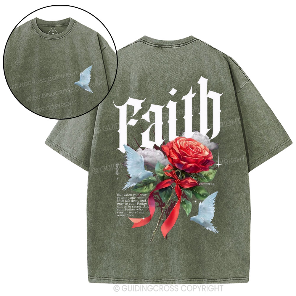 Faith Christian Washed T-Shirt