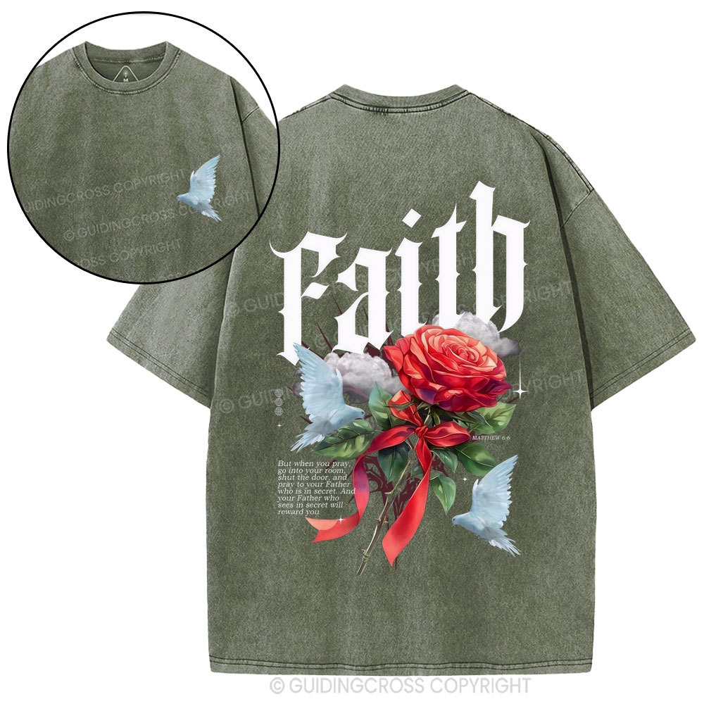 Faith Christian Washed T-Shirt