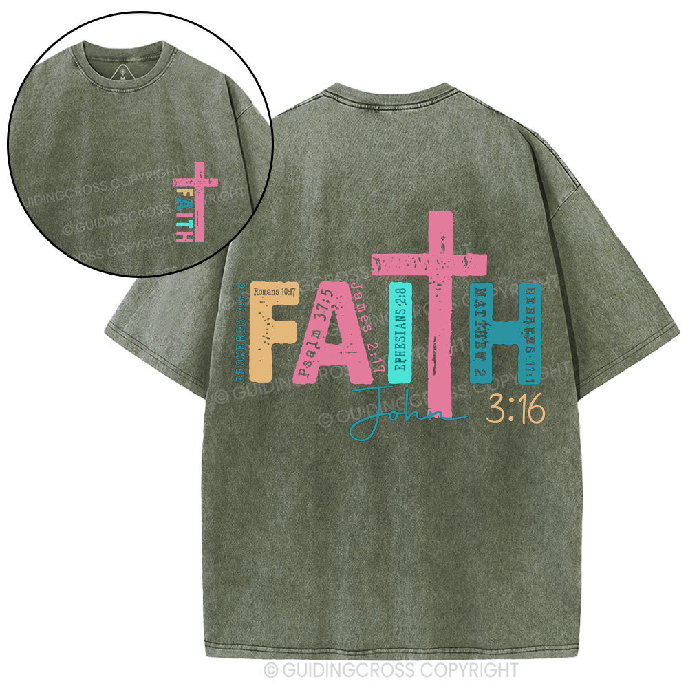 Faith Christian Washed T-Shirt