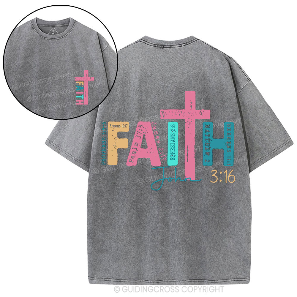 Faith Christian Washed T-Shirt