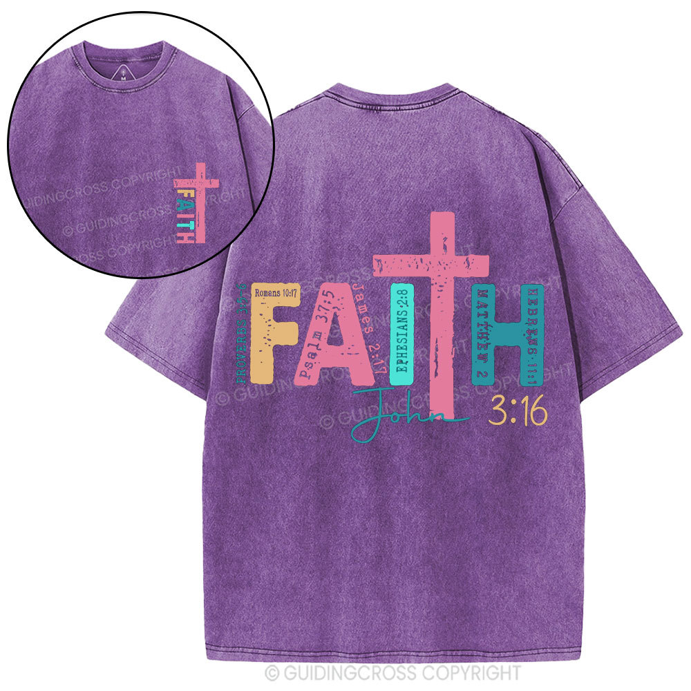 Faith Christian Washed T-Shirt