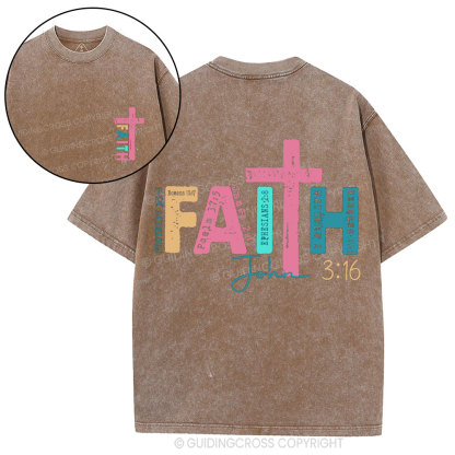 Faith Christian Washed T-Shirt