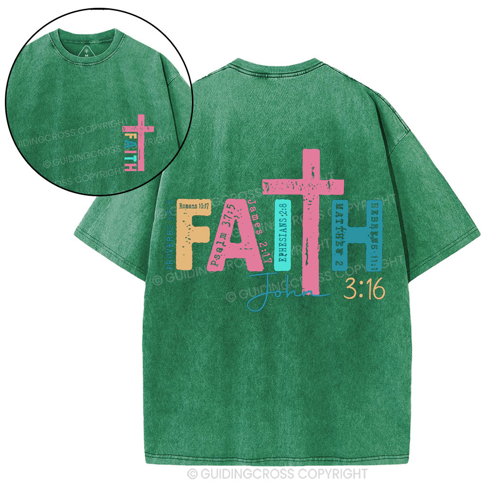 Faith Christian Washed T-Shirt
