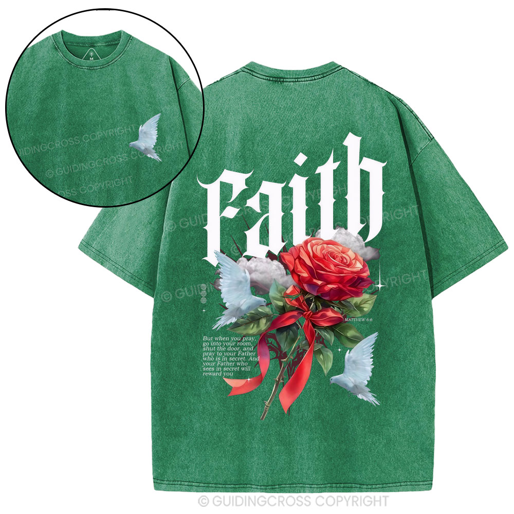 Faith Christian Washed T-Shirt