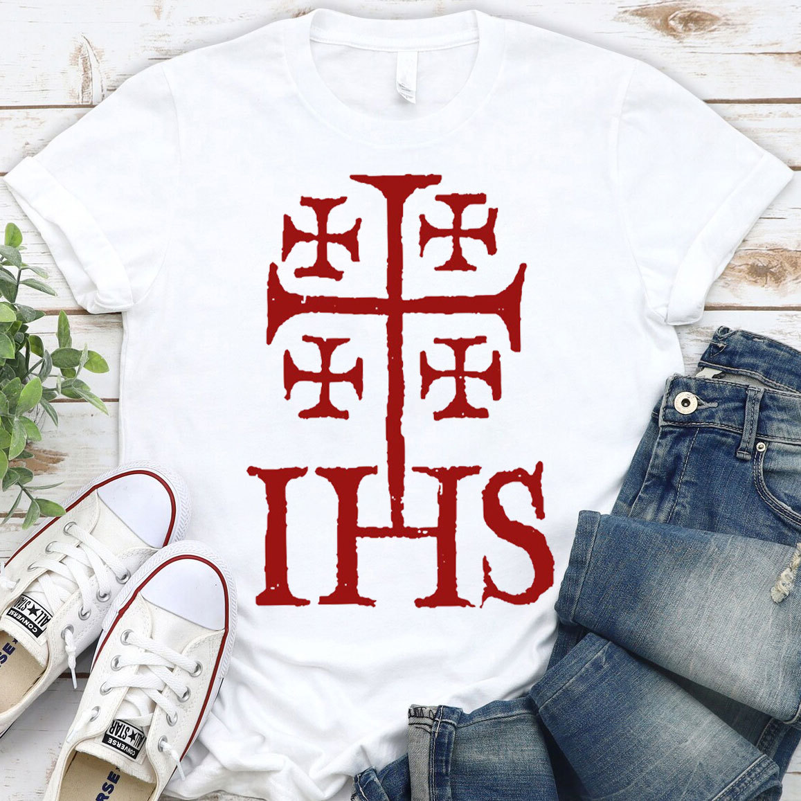 Faith Cross Christian T-Shirt