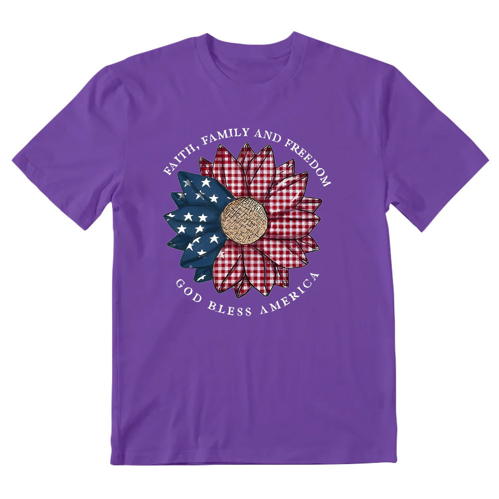 Faith Family And Freedom Christian T-Shirt