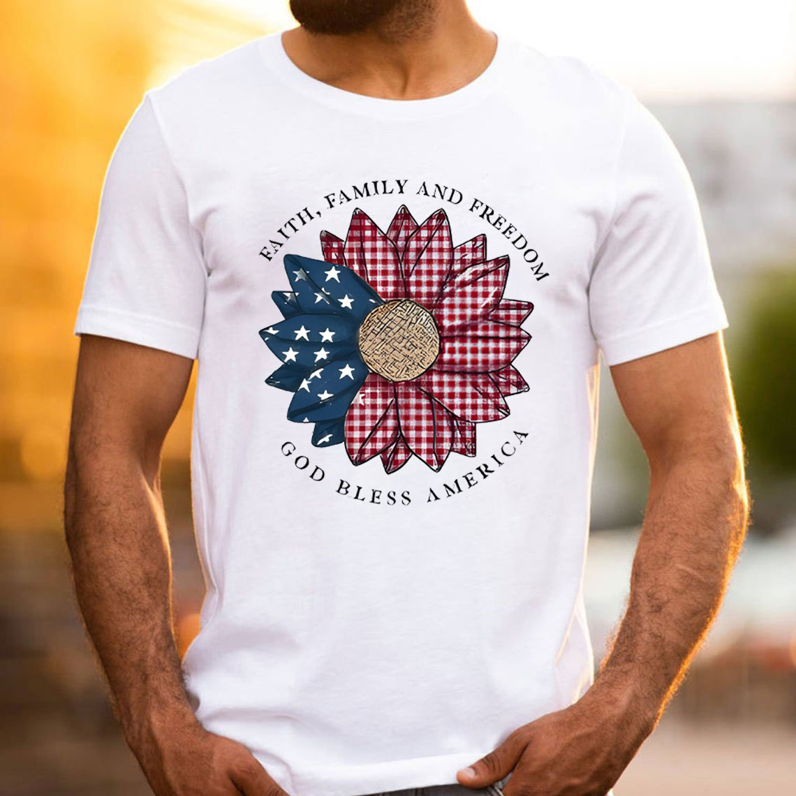 Faith Family And Freedom Christian T-Shirt