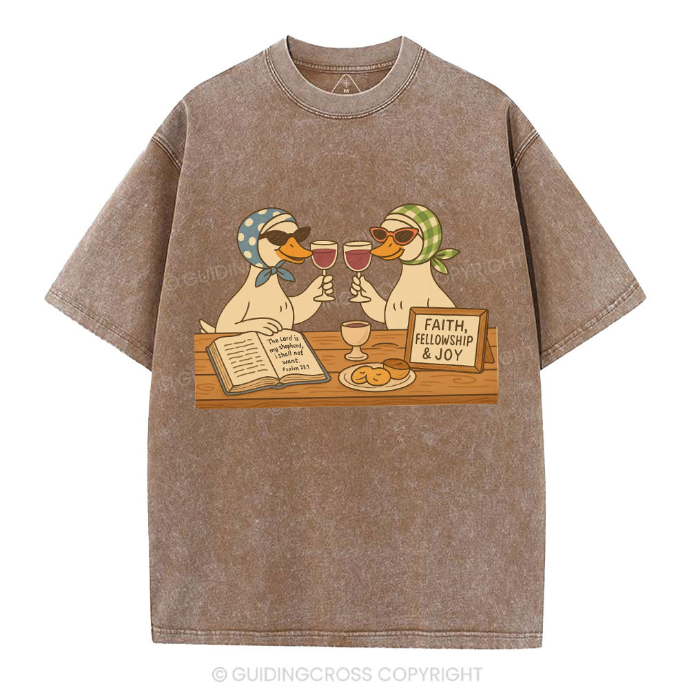 New-Sample Christian Washed T-Shirt Sale - GuidingCross