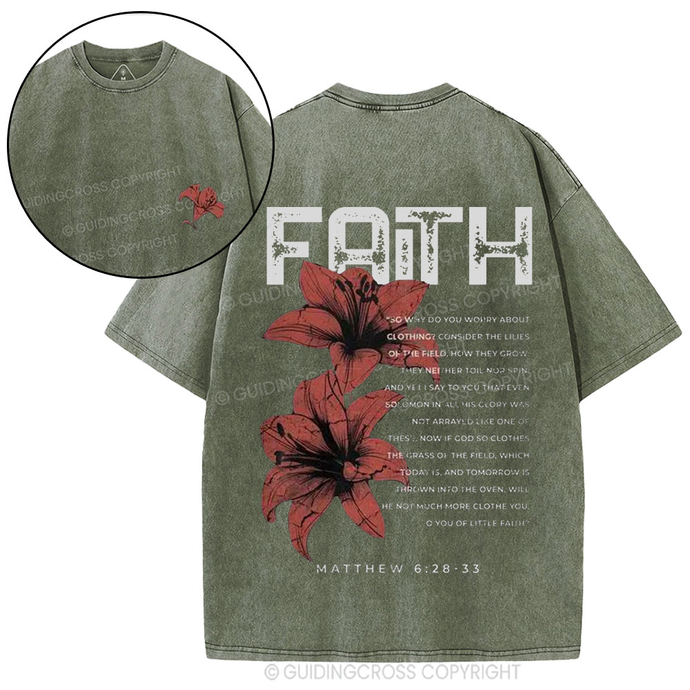 New-Sample Christian Washed T-Shirt Sale - GuidingCross