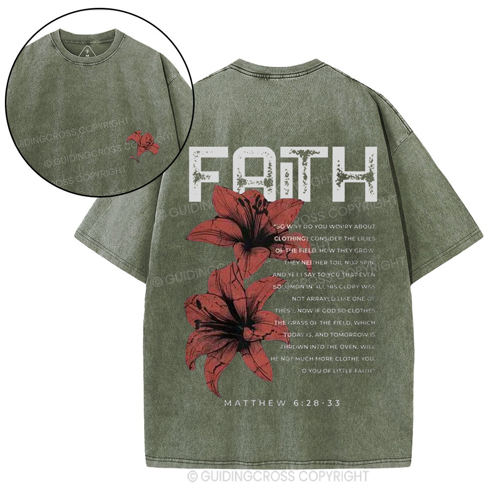 New-Sample Christian Washed T-Shirt Sale - GuidingCross