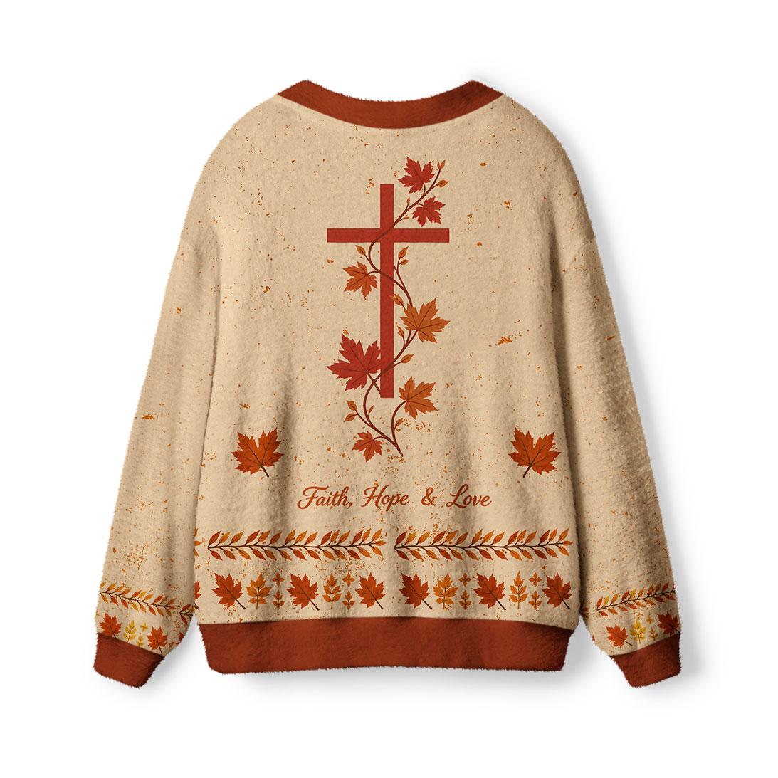 Faith Hope And Love Christian Lightweight Cardigan