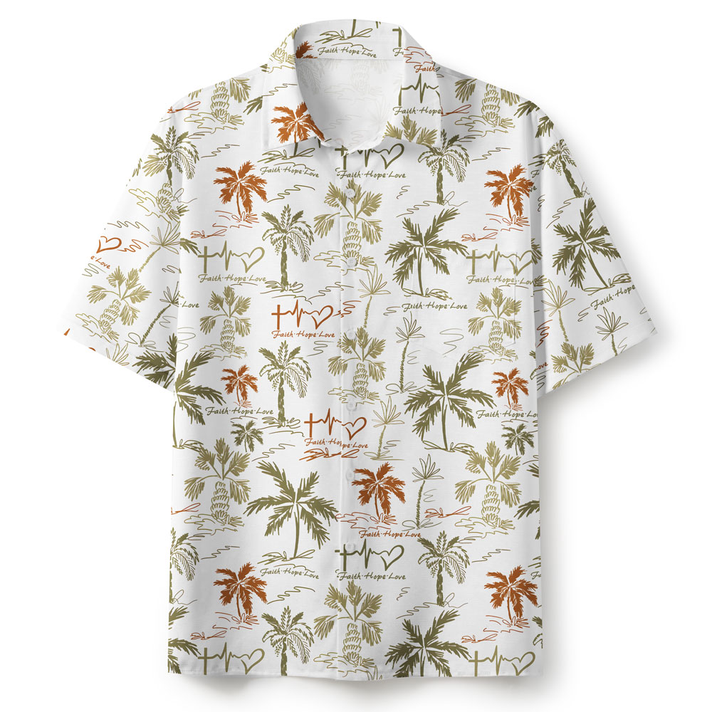 Frist Of All I'm God Pieces Christian Hawaiian Shirt Sale - GuidingCross