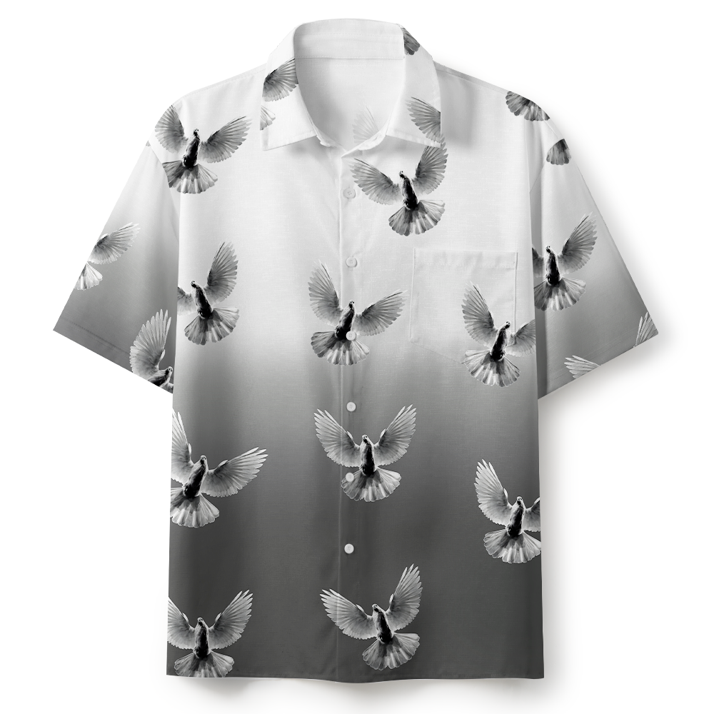 Frist Of All I'm God Pieces Christian Hawaiian Shirt Sale - GuidingCross