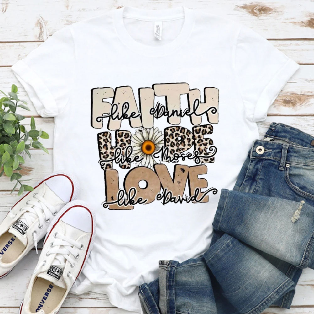Faith Hope Love Christian T-Shirt