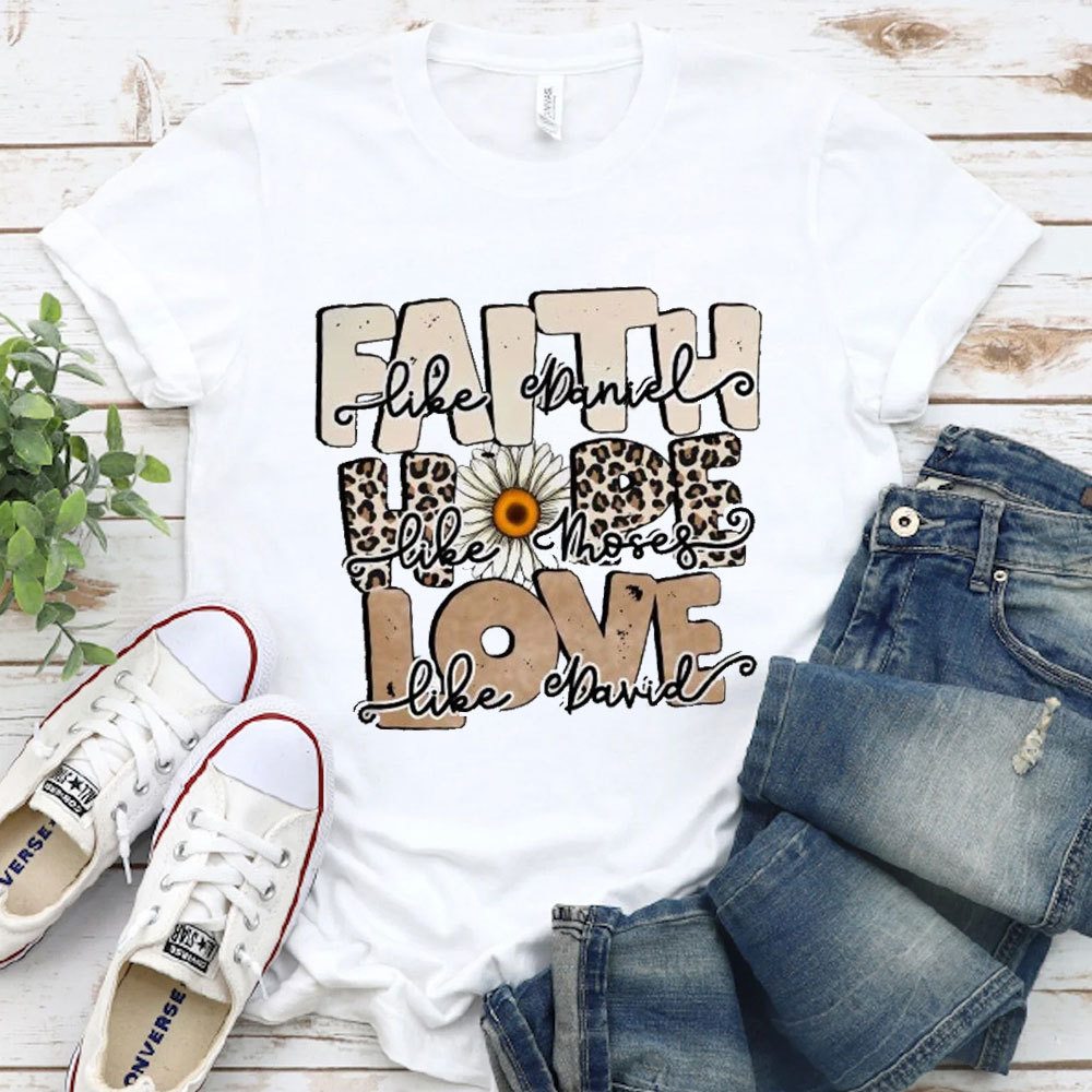 Faith Hope Love Christian T-Shirt