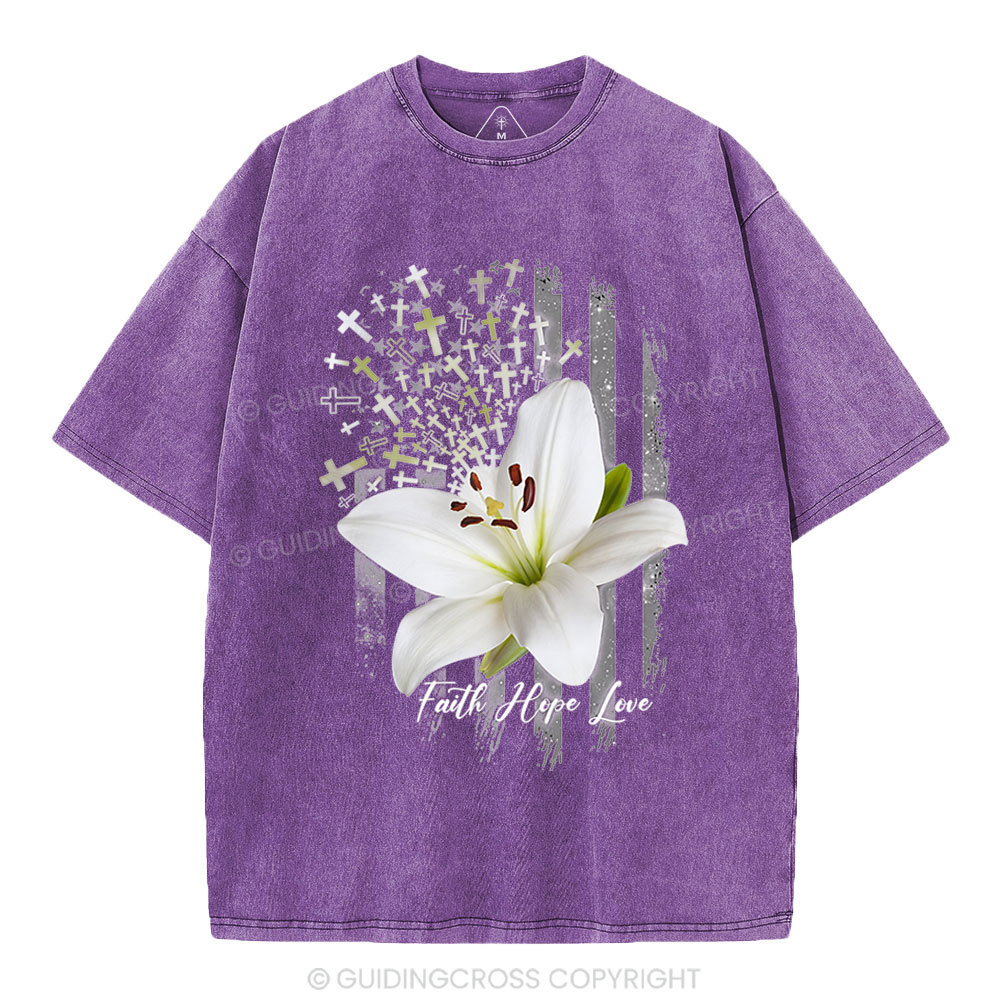 New-Sample Christian Washed T-Shirt Sale - GuidingCross