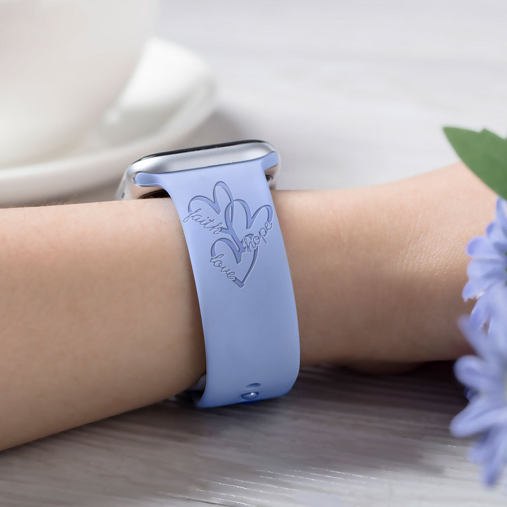 Faith Hope Love Christian Watch Band