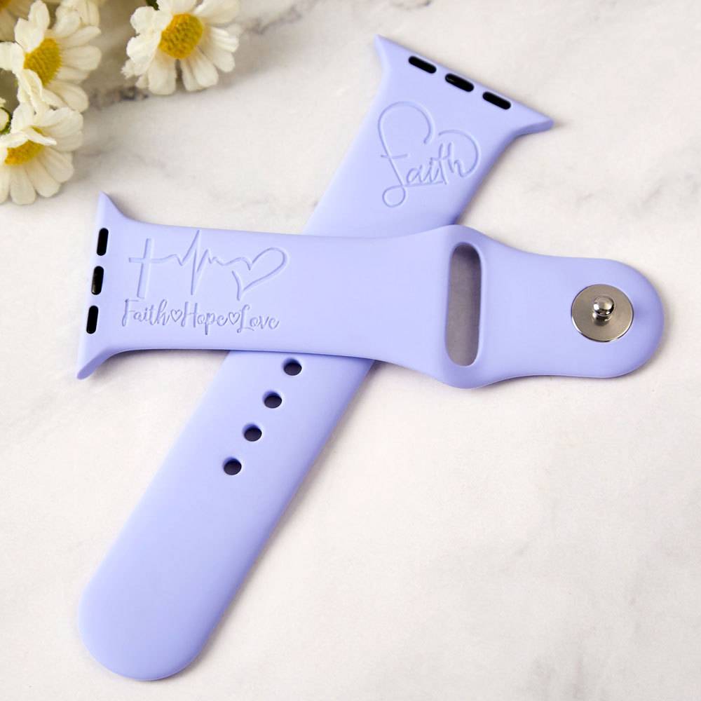 Faith Hope Love Watch Band