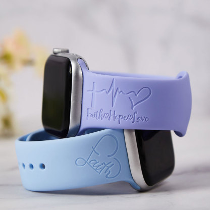 Faith Hope Love Watch Band