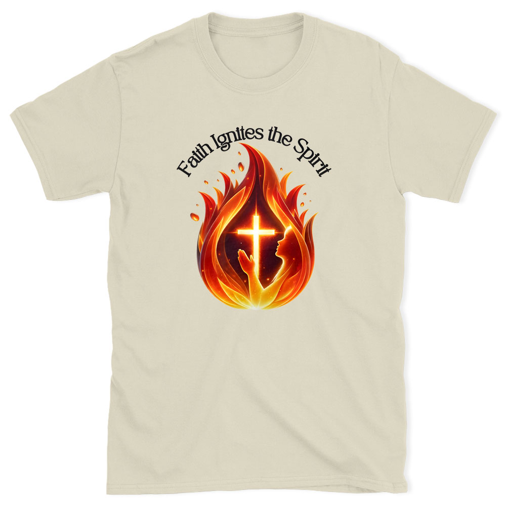 Faith Ignites The Spirit Chirstian T-Shirt