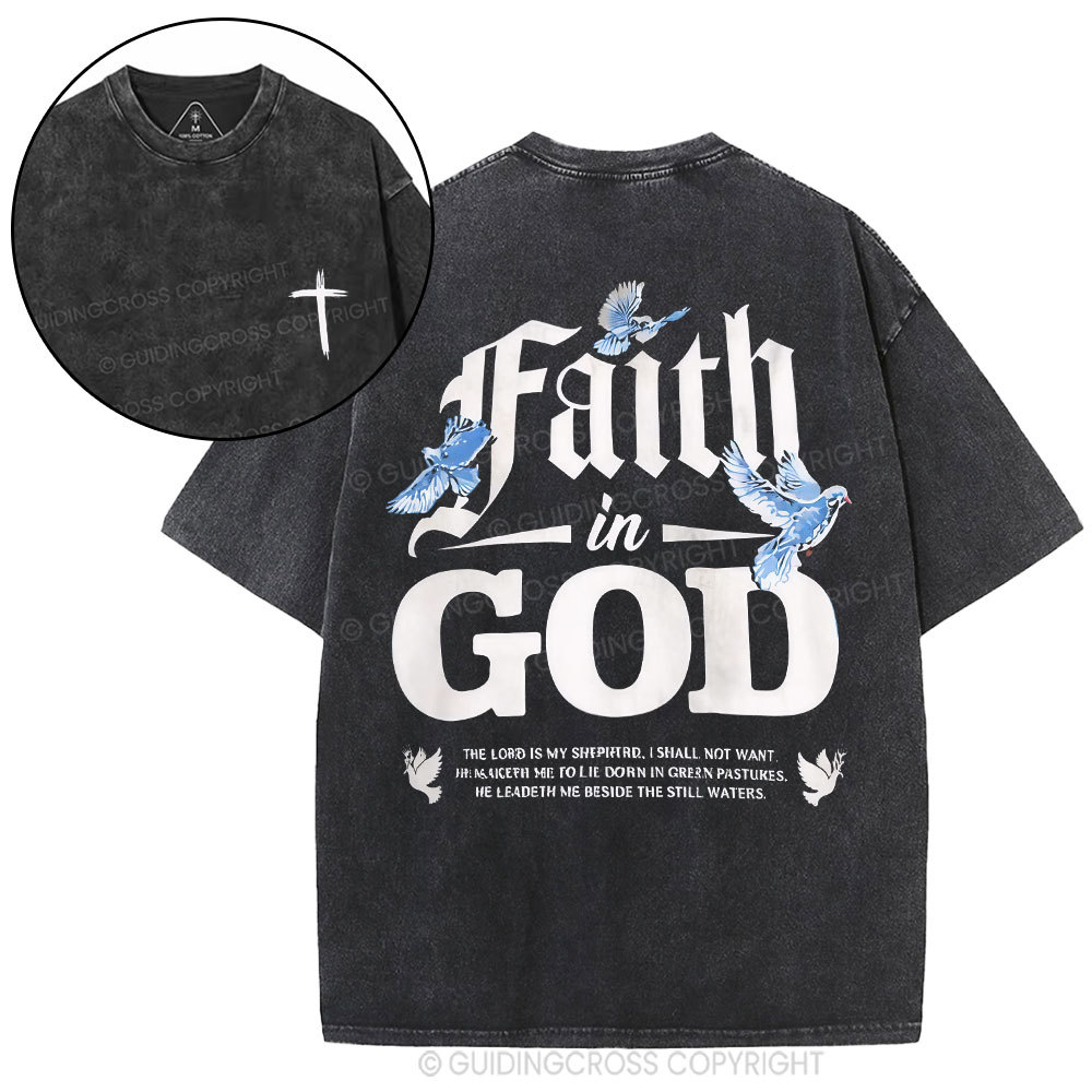 New-Sample Christian Washed T-Shirt Sale - GuidingCross