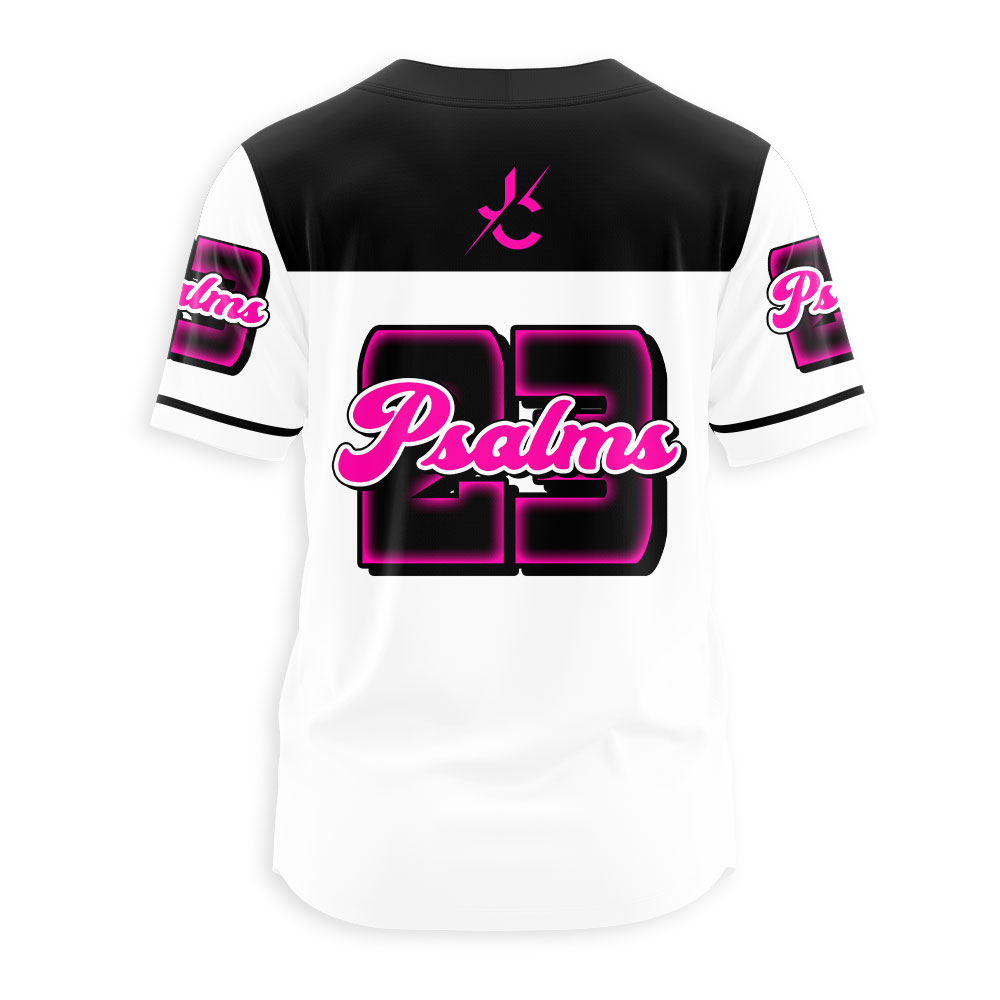 Faith Over Fear Christian Baseball Jersey