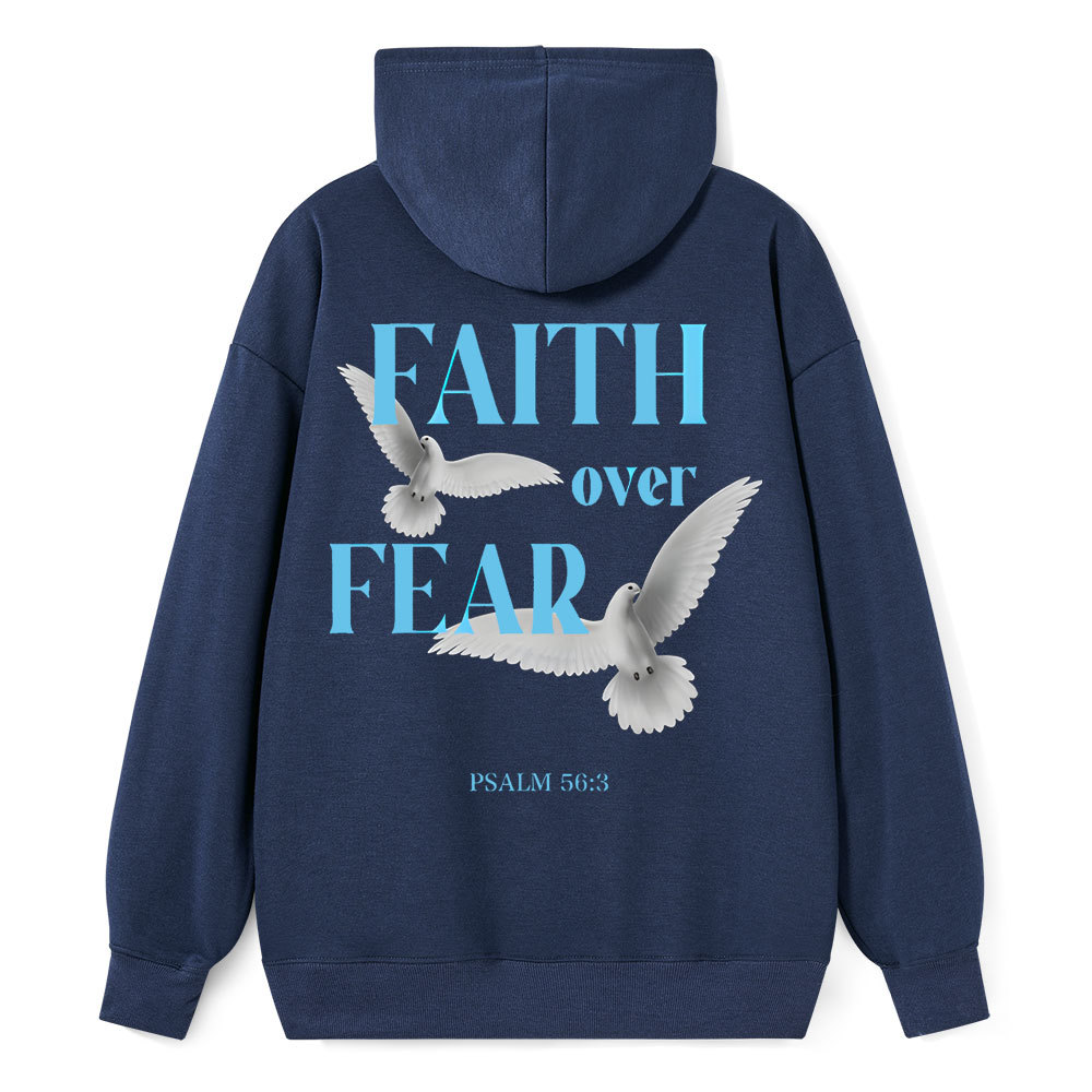Faith Over Fear Christian Class Hoodie