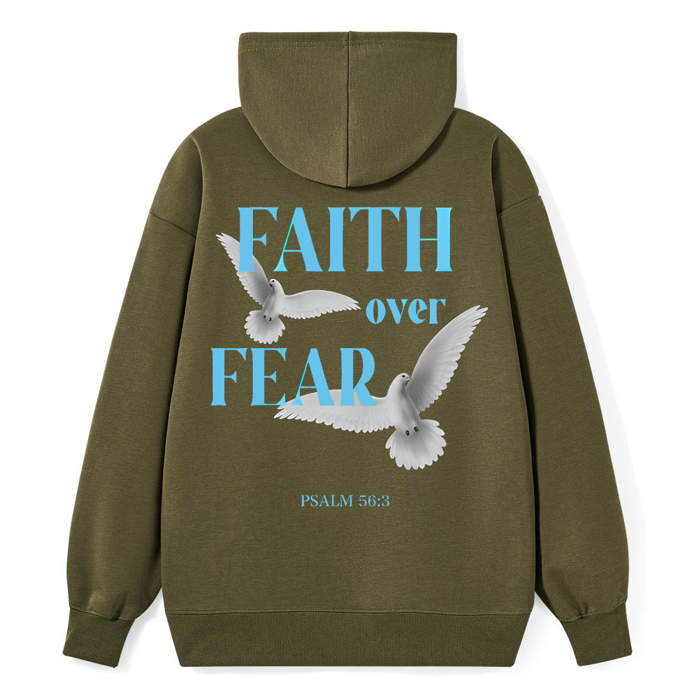 Faith Over Fear Christian Class Hoodie