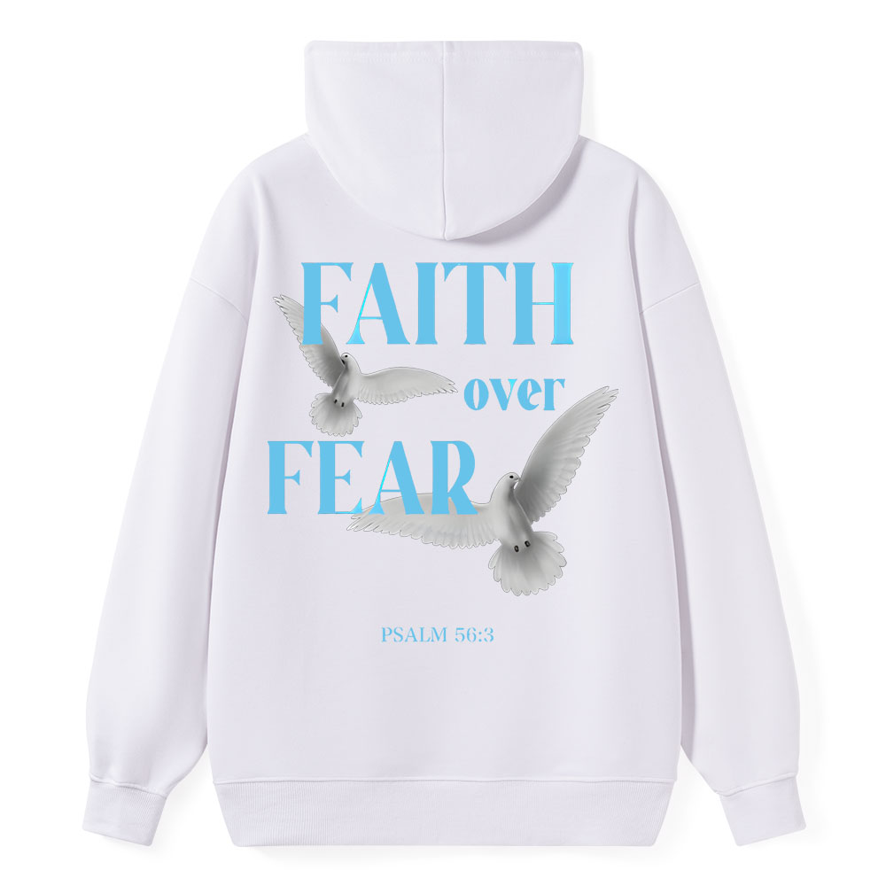 Faith Over Fear Christian Class Hoodie