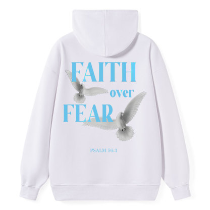 Faith Over Fear Christian Class Hoodie