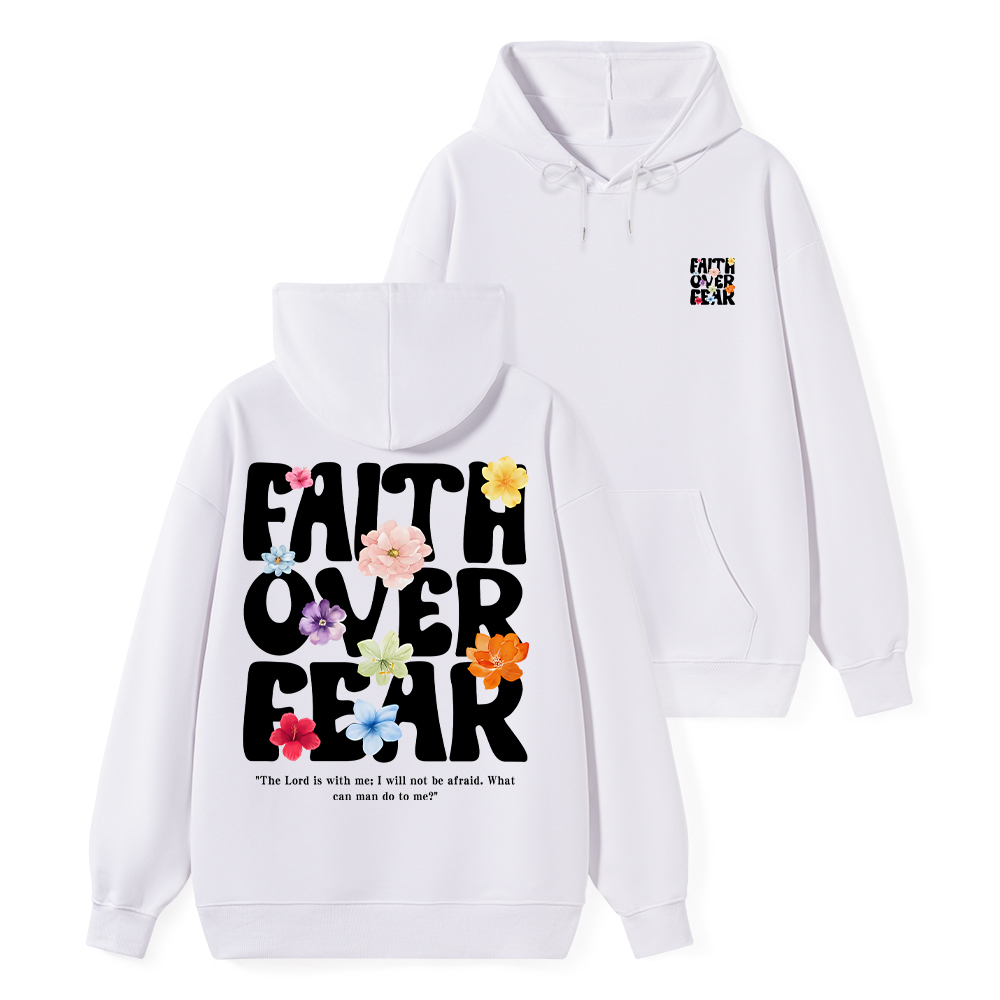 Faith Over Fear Christian Classic Hoodie