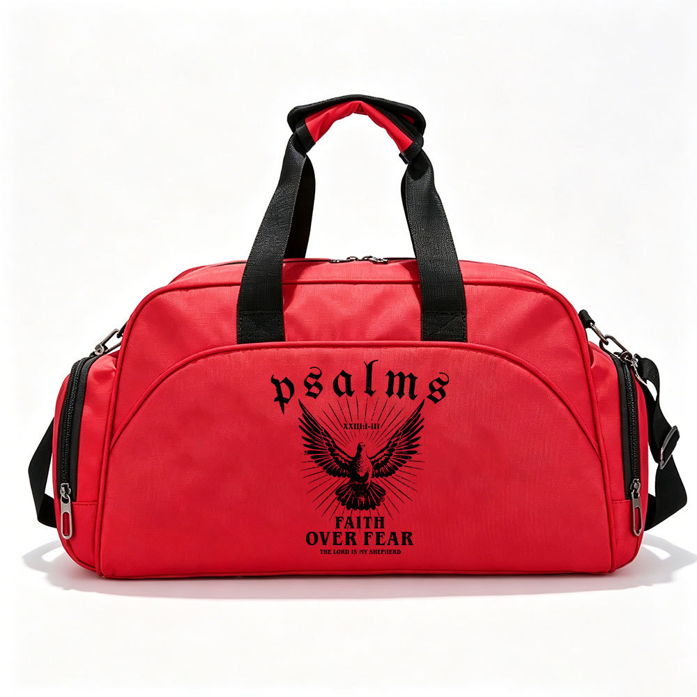 待定--- Sample Christian Color Block Gym & Travel Duffle Bag Sale