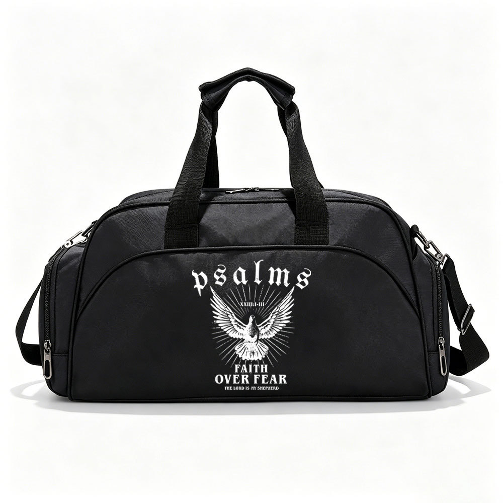 待定--- Sample Christian Color Block Gym & Travel Duffle Bag Sale