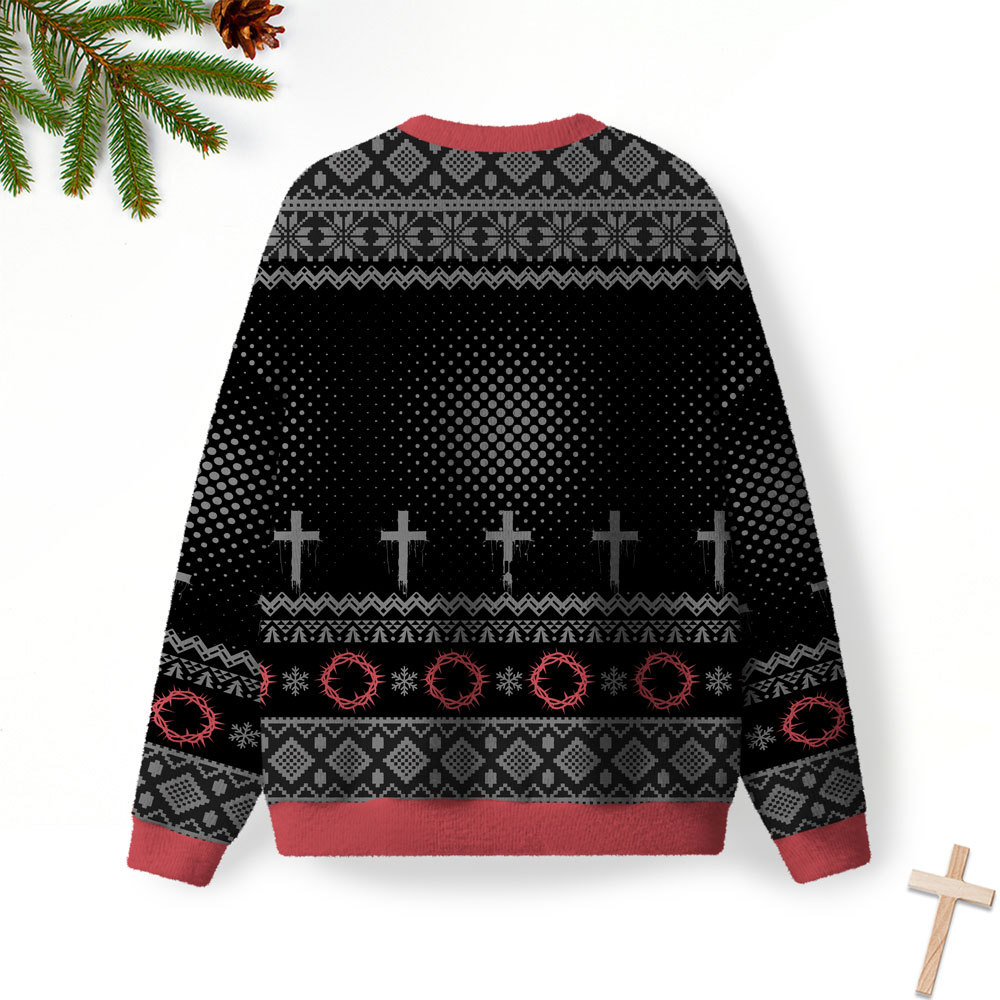 Faith Over Fear Christian Lightweight Sweater