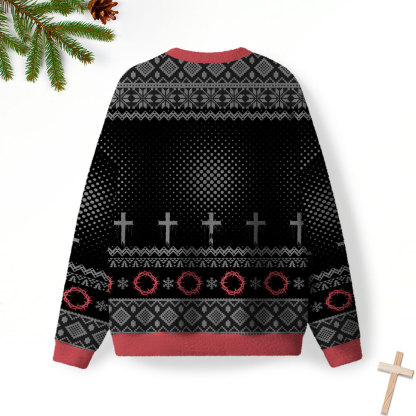 Faith Over Fear Christian Lightweight Sweater