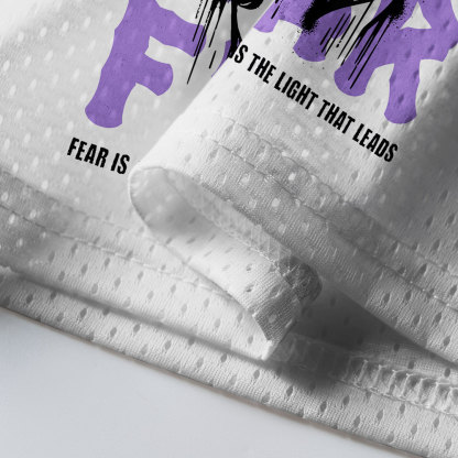 Faith Over Fear Christian Mesh Jersey