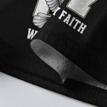 Faith Over Fear Christian Mesh Jersey