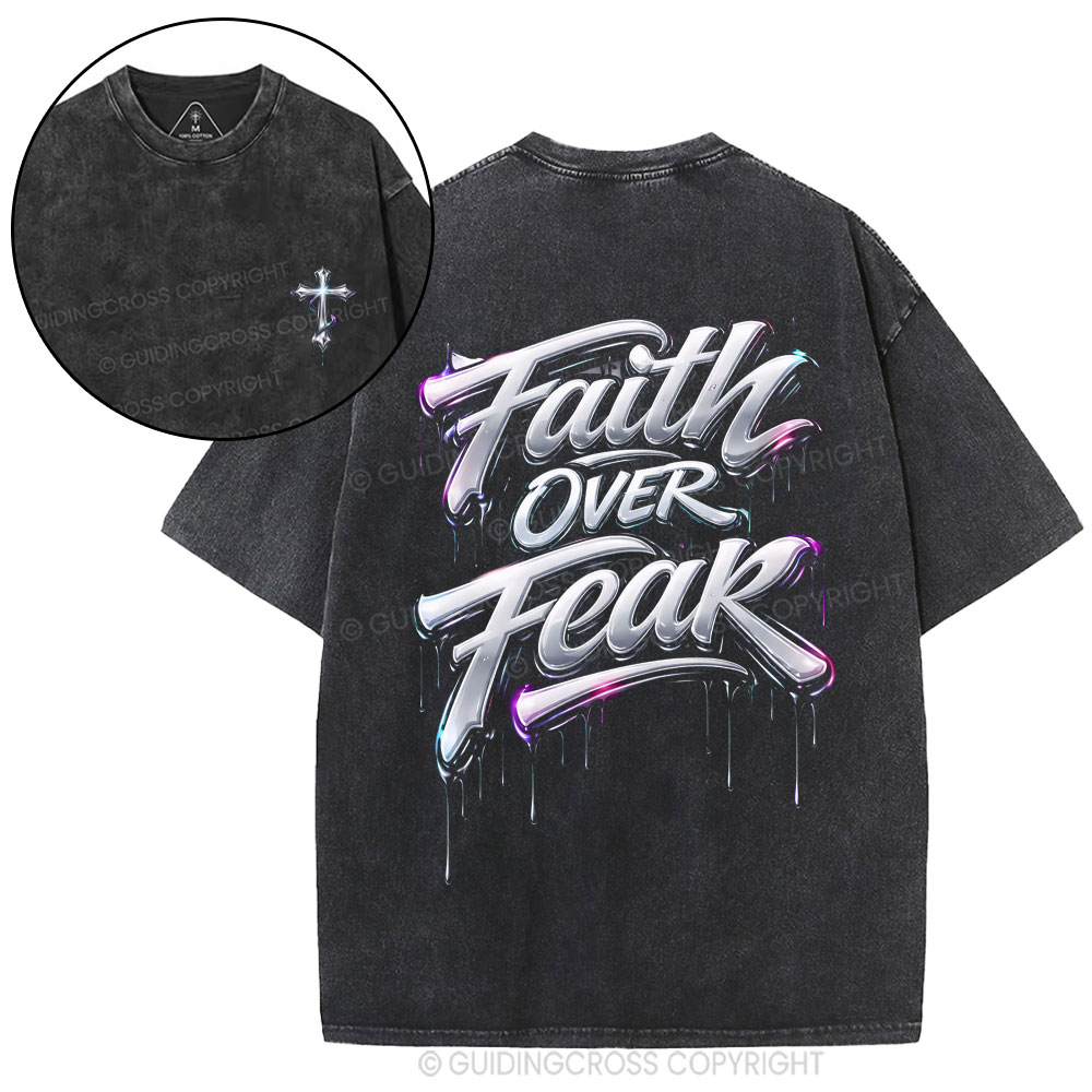 New-Sample Christian Washed T-Shirt Sale - GuidingCross