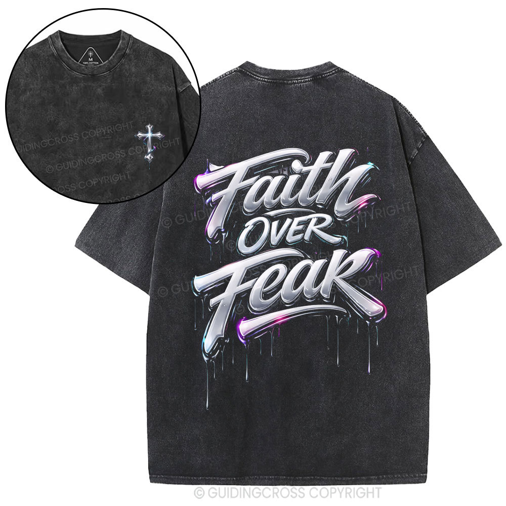 New-Sample Christian Washed T-Shirt Sale - GuidingCross