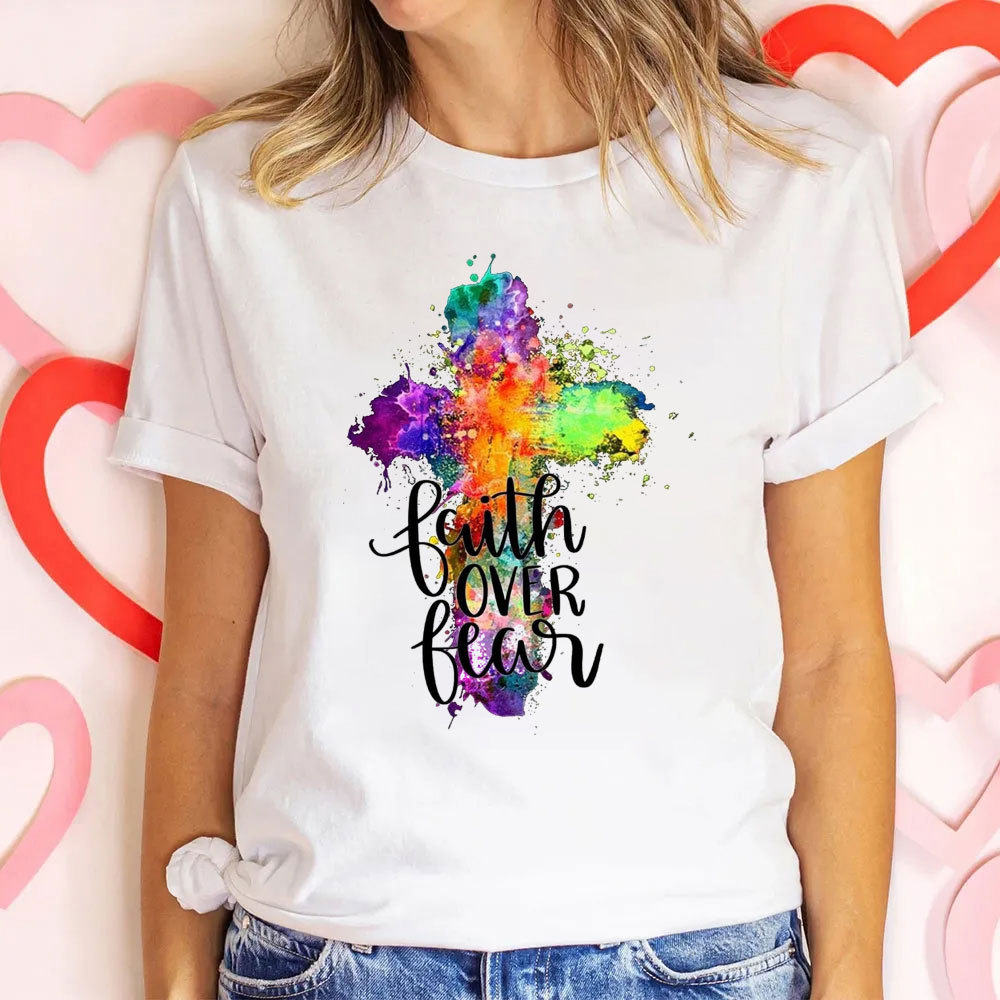 Faith Over Fear Christian T-Shirt