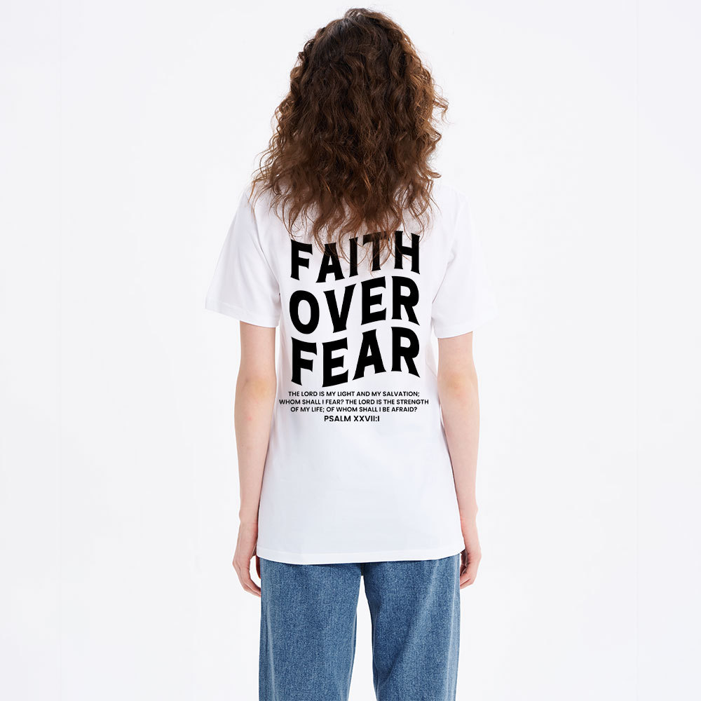Faith Over Fear Christian T-Shirt