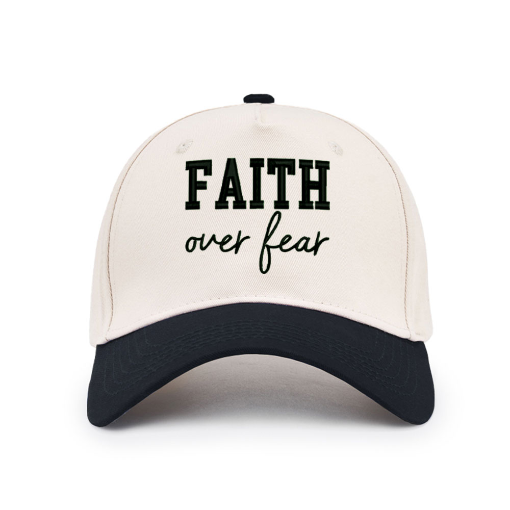 Faith Over Fear Christian Trucker Hat