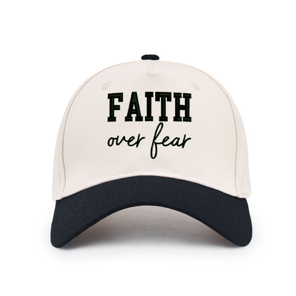 Faith Over Fear Christian Trucker Hat