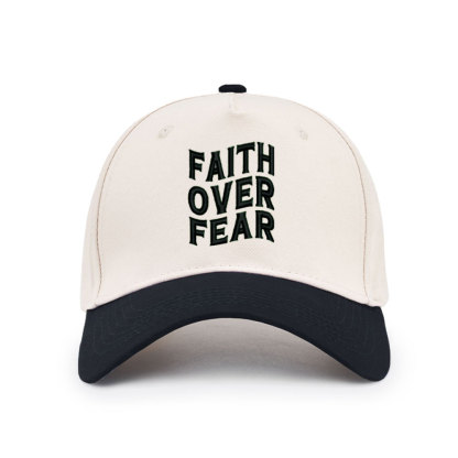 Faith Over Fear Christian Trucker Hat