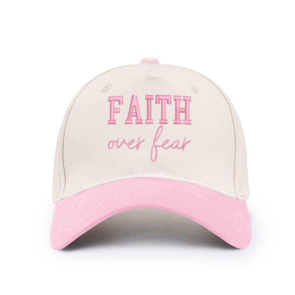 Faith Over Fear Christian Trucker Hat