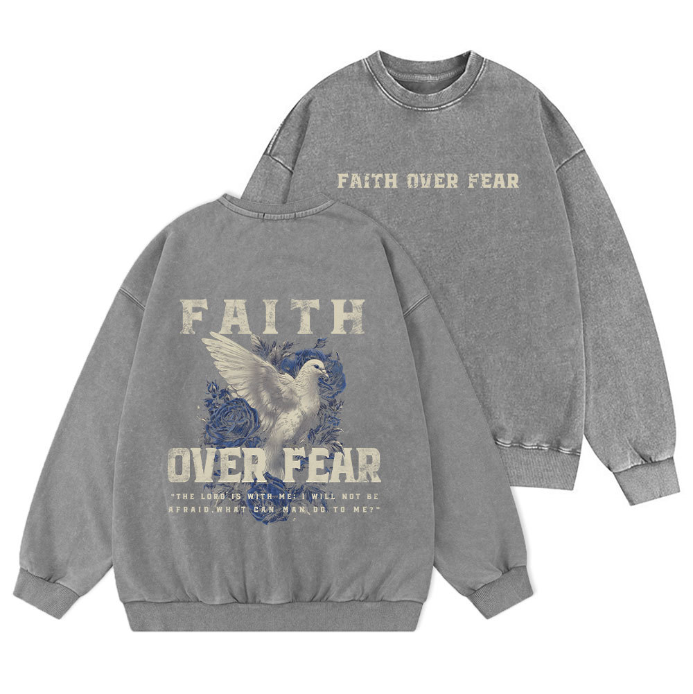The Stone Was Rolled Away Christian Washed Sweatshirt Sale - GuidingCross
