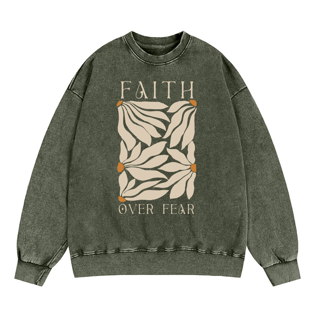 Sample Washed Sweatshirt  Sale-GuidingCross