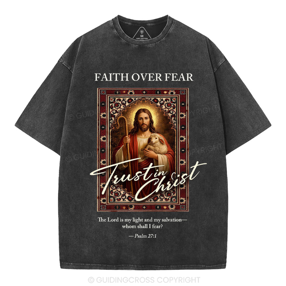 New-Sample Christian Washed T-Shirt Sale - GuidingCross