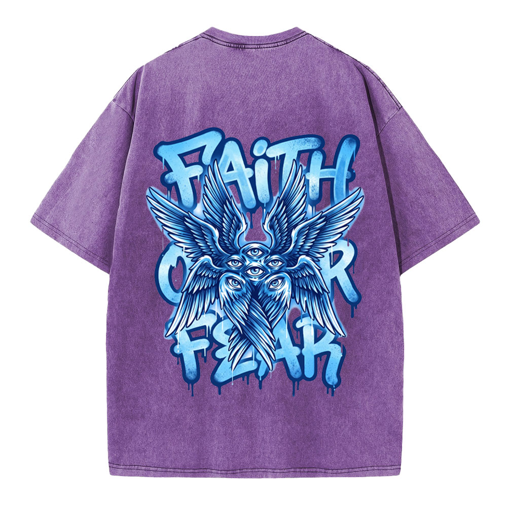 New-Sample Christian Washed T-Shirt双面原件31.95 Sale - GuidingCross