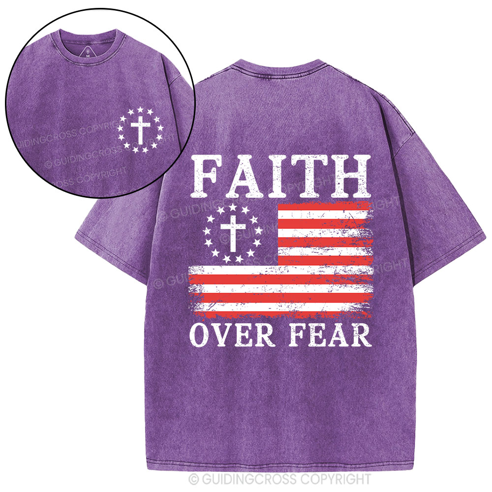 New-Sample Christian Washed T-Shirt Sale - GuidingCross